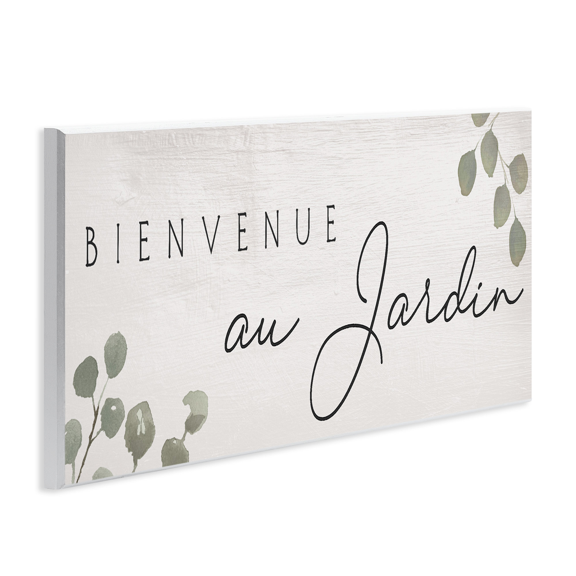 Highland Dunes Subtle Welcome Garden Wall Plaque, design by Lil' Rue ...