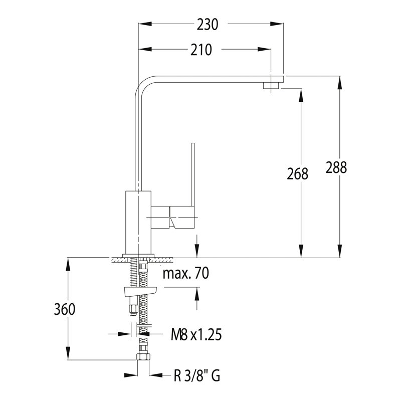 Belfry Bathroom Shirlee Kitchen Faucet