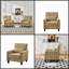 Fauteuil d'appoint rembourré l 32,4 po-950829908