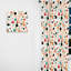 Motif à pois Urban Chic II Urban - Rideau abstrait - Rideau abstrait obscurcissant - 1 panneau-107595513