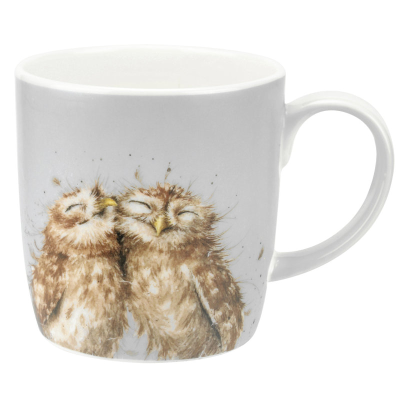Wrendale Designs, Coloured - The Twits Owls Large Mug