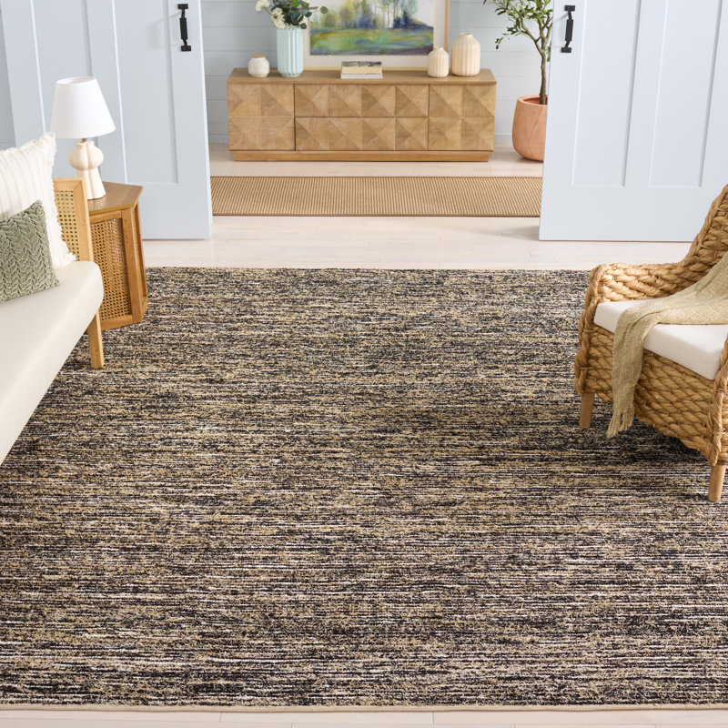 Cape Cod 154 Hand Woven Performance No Pattern Rug, Rectangle 8' x 10'