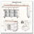 85.5" Kitchen Island with Extendable Dining Table & Power Outlet-496009293