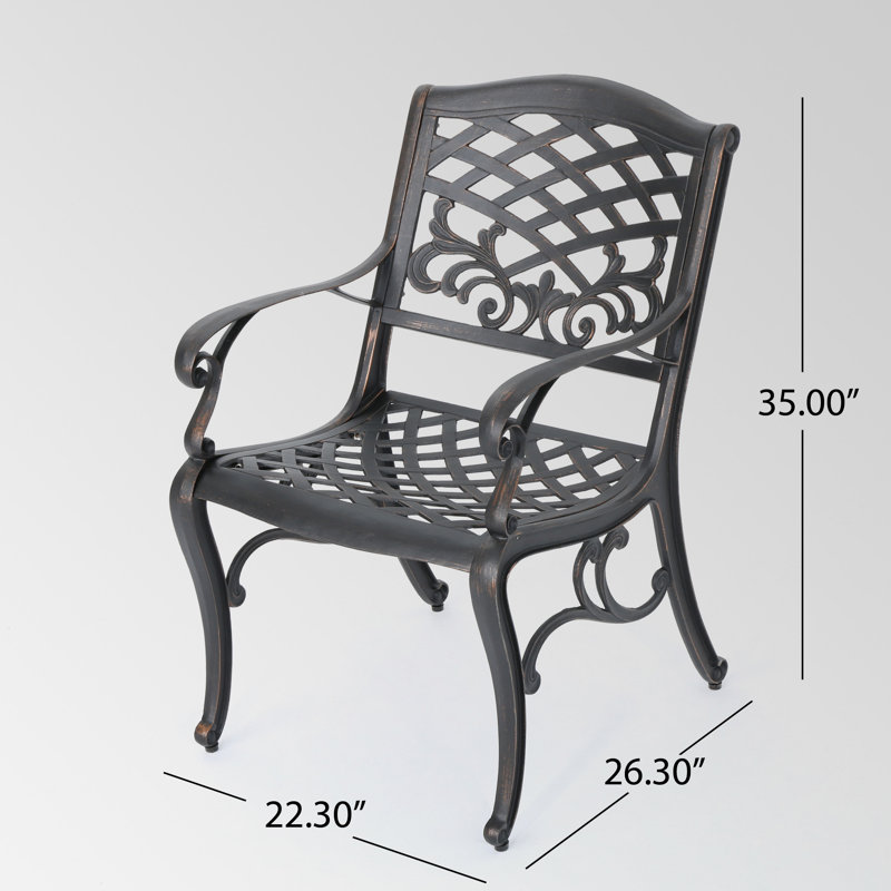 Gish Patio Dining Set, 6