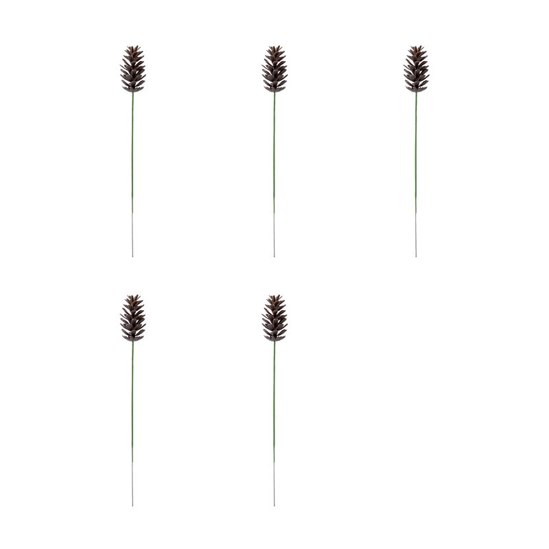 5 pièces de pins artificiels, décorations de salon, décorations de scène, arrangements floraux