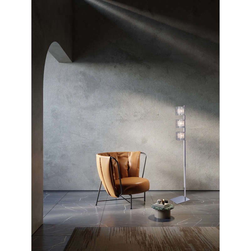 Johnathan 152cm Chrome Tree Floor Lamp