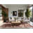 Soft Plush Esser Easter Modern & Contemporary Abstract Area Rug in Brown – Rose Binding-1067971692