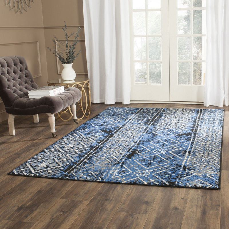 Bonilla Performance Geometric Rug, Rectangle 6' x 9'