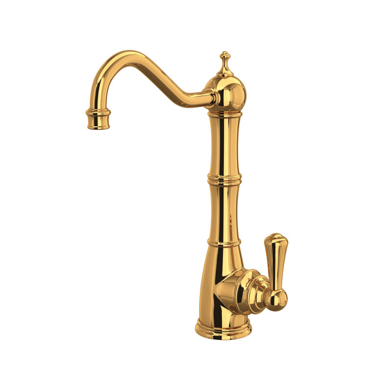 Edwardian Filter Kitchen Faucet, English Gold