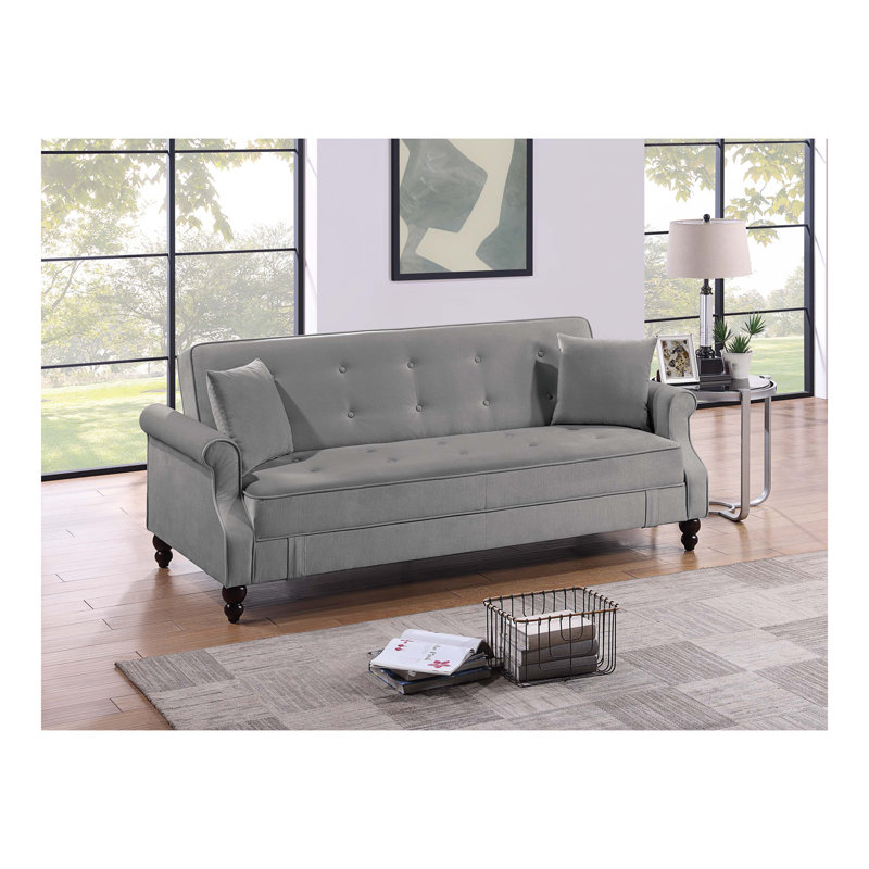 Adjustable Storage Sofa, Gray