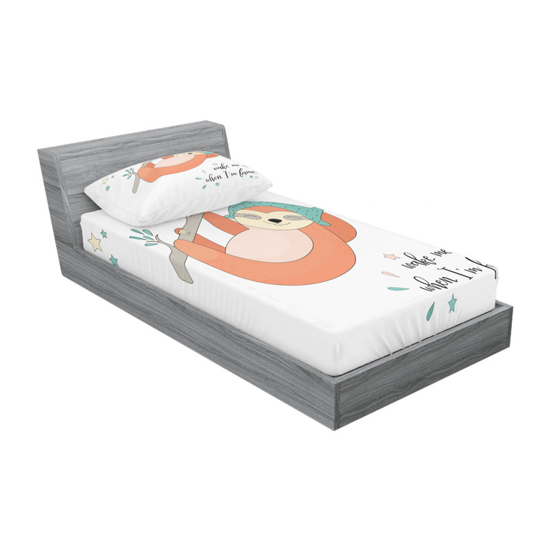 Microfiber Sheet Set, Twin Sheet Set + Fitted Sheet + 1 Pillowcase
