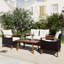 Mobilier de jardin 4 pièces GO