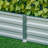 Outsunny Galvanized Raised Garden Bed, 8' X 3' X 1' Metal Planter Box, For Growing Vegetables, Flowers, Herbs, Succulents, Green