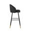 Chaise de bar en cuir Keliyah-148211039