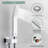12Inch Rainfall Shower System-110777539
