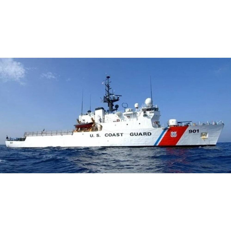 Modèle de navire USCG Bear, H 10 po x l 30 po x P 5 po
