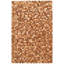 Tapis brun en cuir Kumail