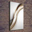 Brown Wave - Wrapped Canvas Print