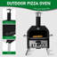 Winado Iron Countertop Charcoal Pizza Oven