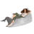Pillow Saxx 5.5-Foot - Huge Bean Bag Floor Pillow and Lounger-1419205192