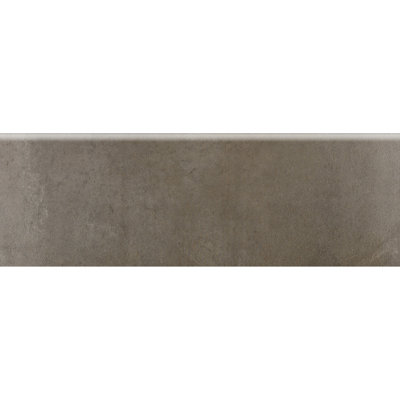 High Street 12'' L x 4'' W Porcelain Concrete Look Bullnose Tile Trim
