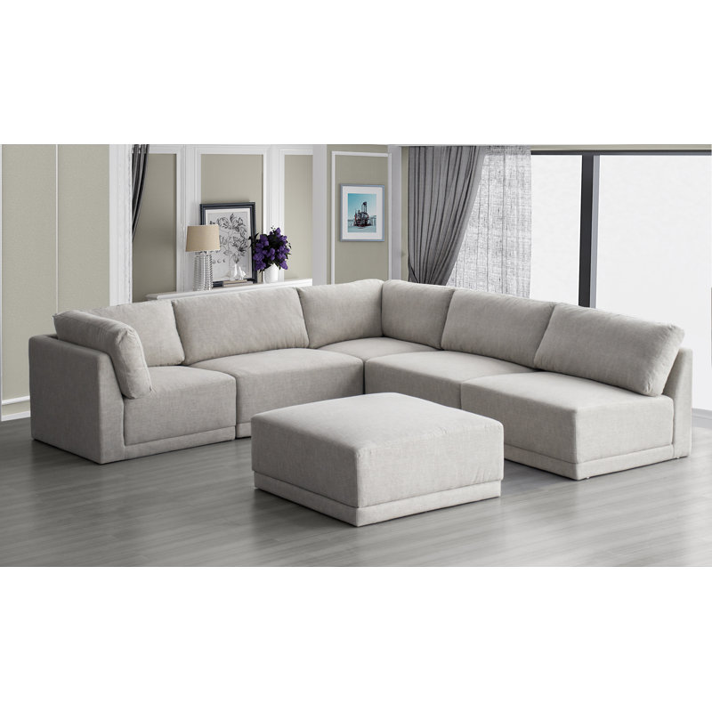 MH0449 Canapé modulaire Derby en terre Jovan