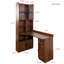 Bureau d'ordinateur en L avec rangement