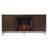 Codd Media Storage Electric Fireplace-729469122