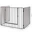 Destini 3 Panel Steel Fireplace Screen
