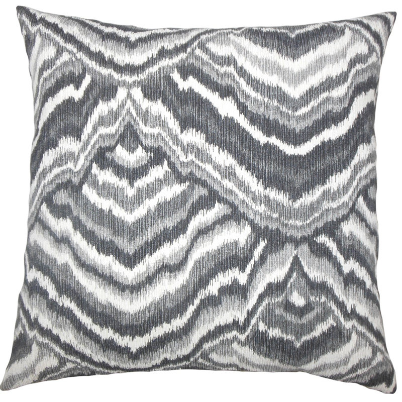 Housse de coussin en coton qadry ikat, 20 po x 20 po