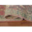 Tapis traditionnel rose fait à la main 7 x 10