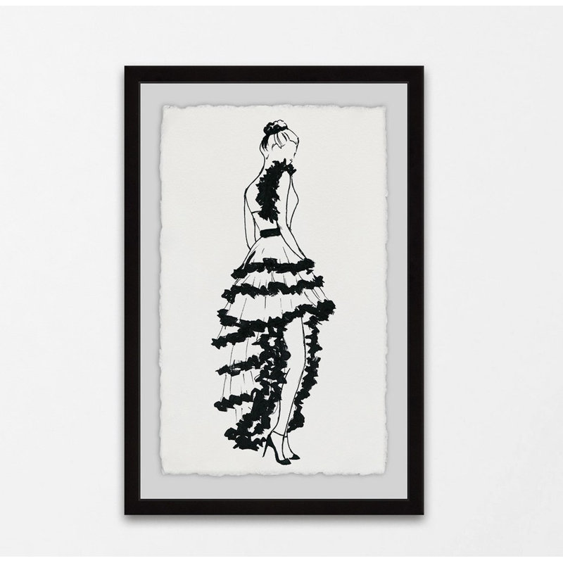 Flamenco Vogue - Single Picture Frame Print, 91 cm H x 61 cm W
