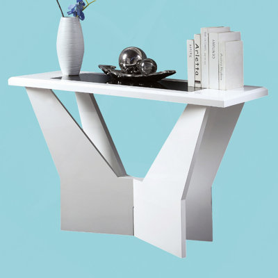 Base géométrique en verre trempé 1pc