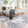Elroy Arnedoy Modern Abstract Machine Washable Area Rug with Non-Slip Backing