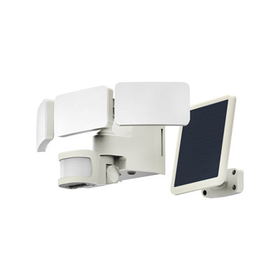 Latitude Run® Motion Activated Solar LED Floodlight