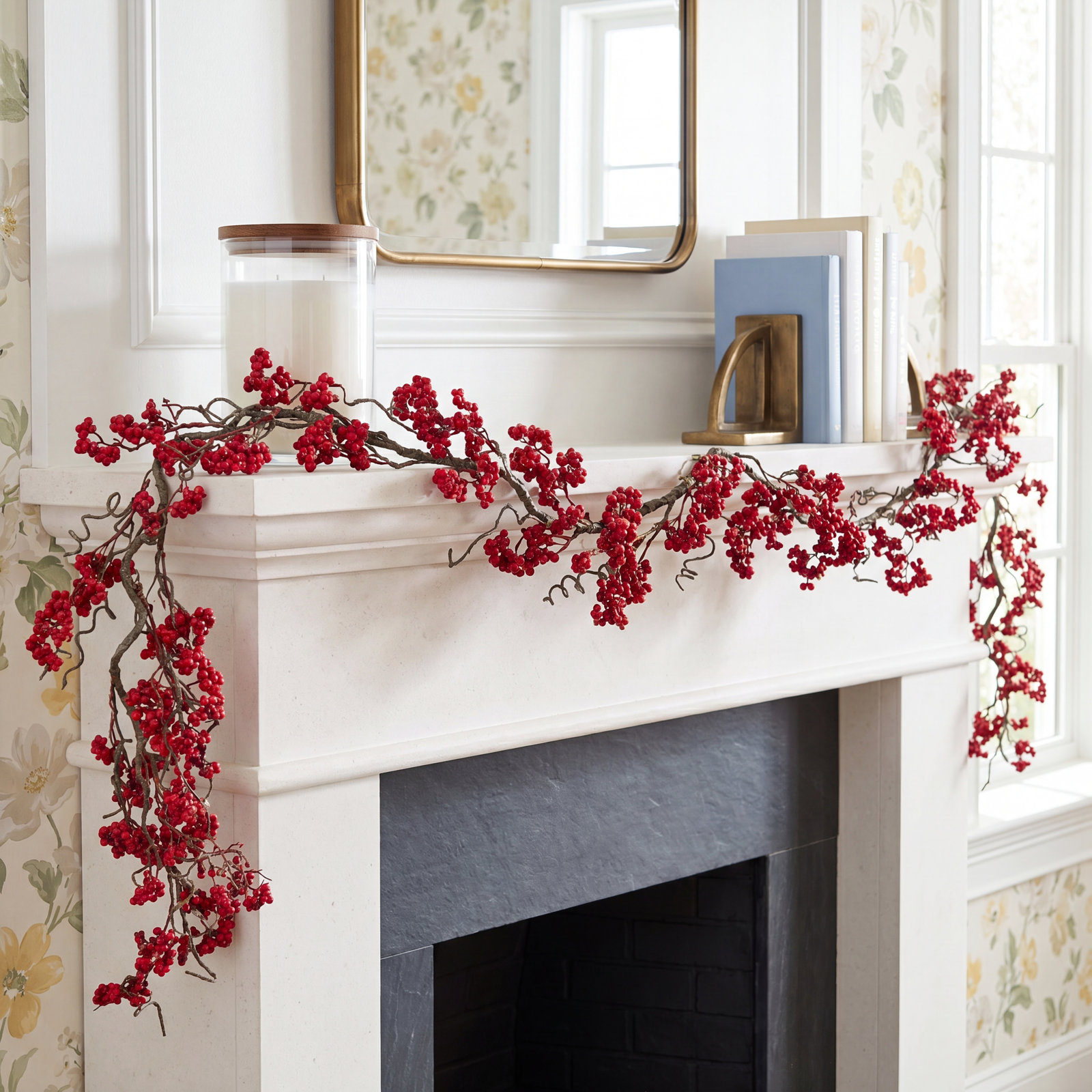 9'' in. Faux Twig Garland