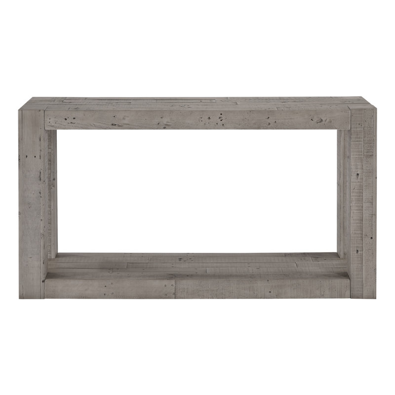 Console en bois de pin récupéré de 54 po Dajonae