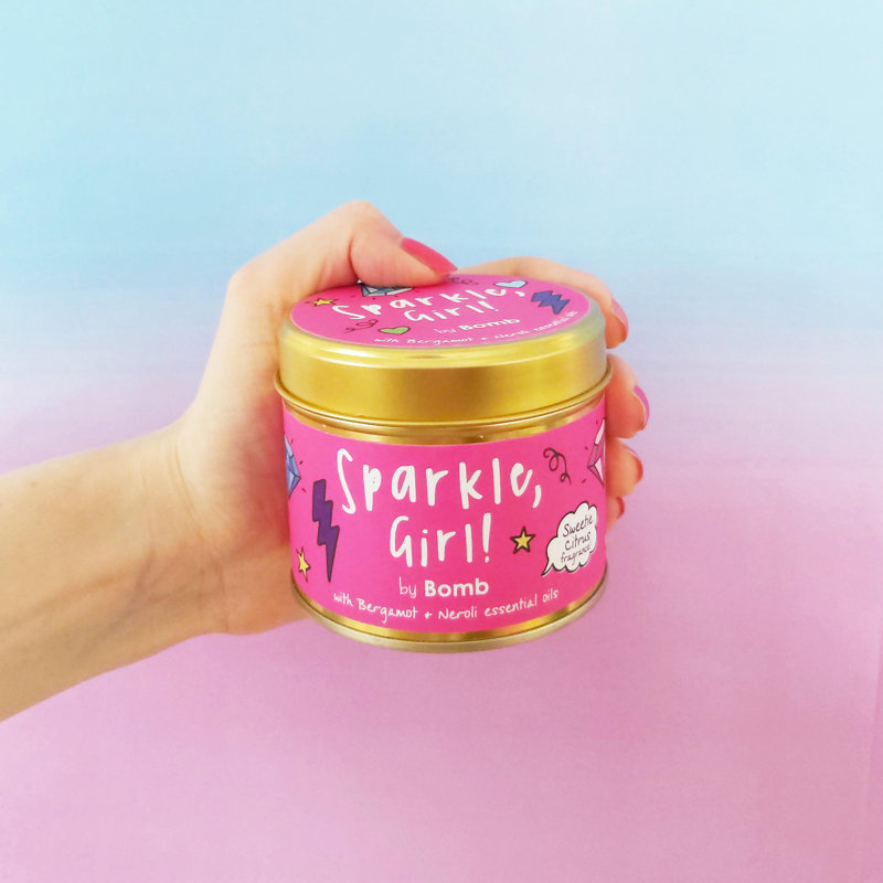 Sparkle Girl Scented Jar Candle