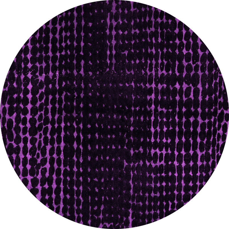 Tapis oriental en laine / polyester tissé à la machine Berk en rose, Rectangle 3 pi x 5 pi