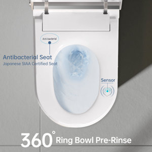 EPLO Sart Bidet Toilet With Auto Open Close,1000 Gra AP Flush Score - View #7