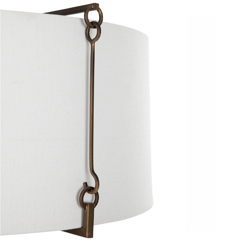 Theresa Semi Flush Mount, Matte Bronze