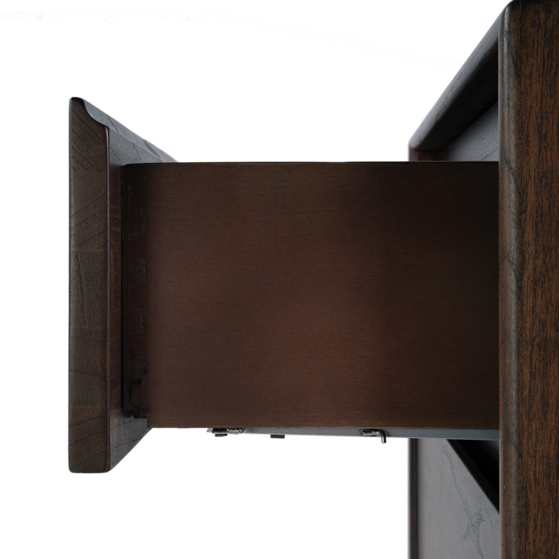 Soleil 3 - Drawer Nightstand, Brown