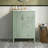 Gerhardt 24" Freestanding Bathroom Vanity With Ceramic Sink, Cabinet & Drawers-125489947