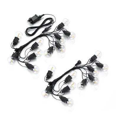 Aimee-Louise 1000cm LED 20 - Bulb Festoon Lights String Light (End to End Connectable)