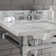 Monarch Marble Rectangular Console Bathroom Sink with Overflow