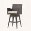 Tabouret de bar rotatif Modern