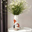Elegant 26 cm Tall Handmade Ceramic Artisan Flower Vase