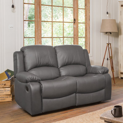 Manuela 2 Seater Faux Leather Reclining Sofa