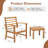 Rafiel Wood 2 - Person Patio Conversation Set with Cushions-1197628428