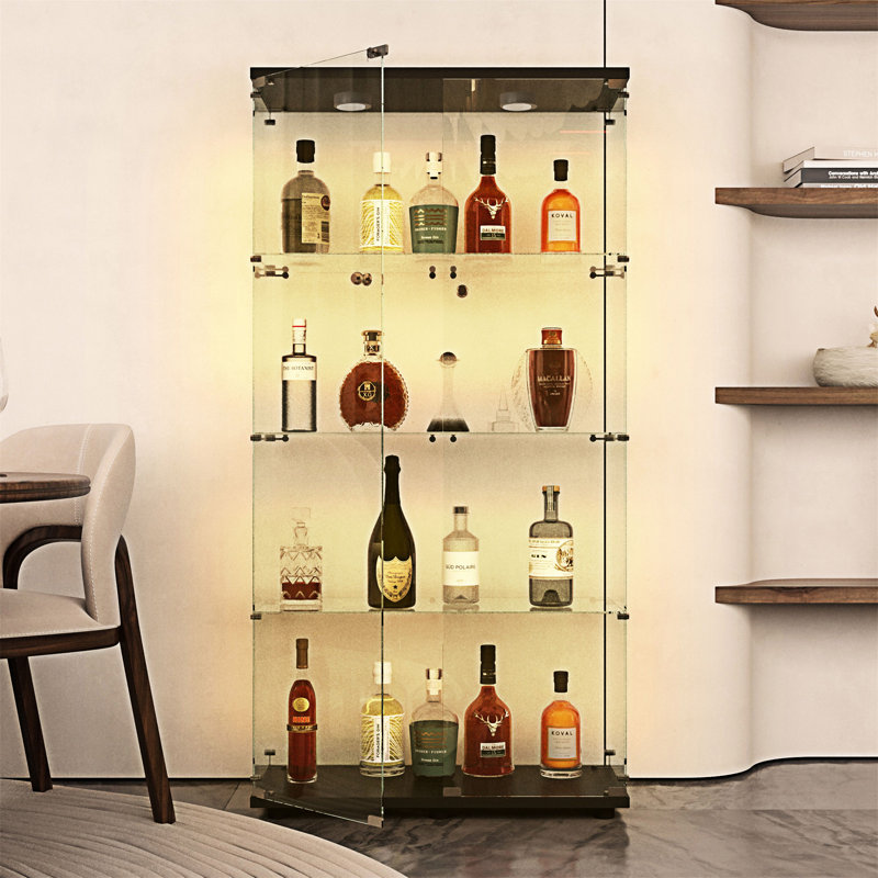 Vaisselier en verre trempé